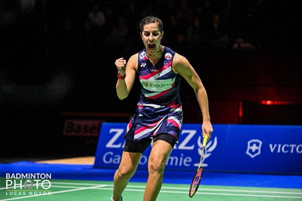 法国羽毛球队横扫丹麦羽毛球队，马琳惊艳世界