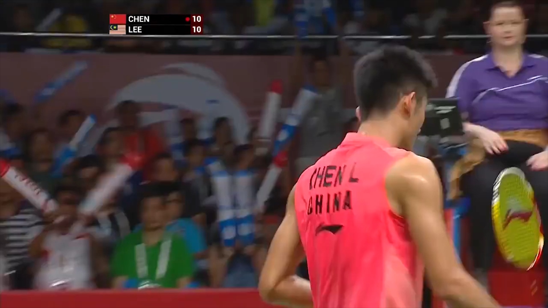 马来西亚羽毛球队力克印度羽毛球队，谌龙送出助攻